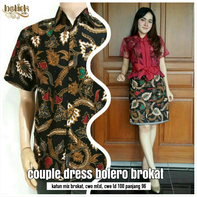 Batik Couple Katun Bolero