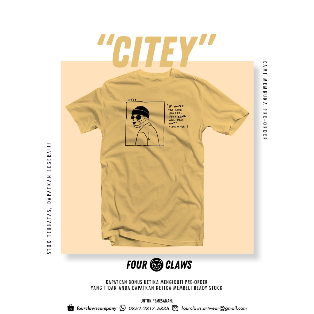 TS "CITEY" FOURCLAWS ARTWEAR