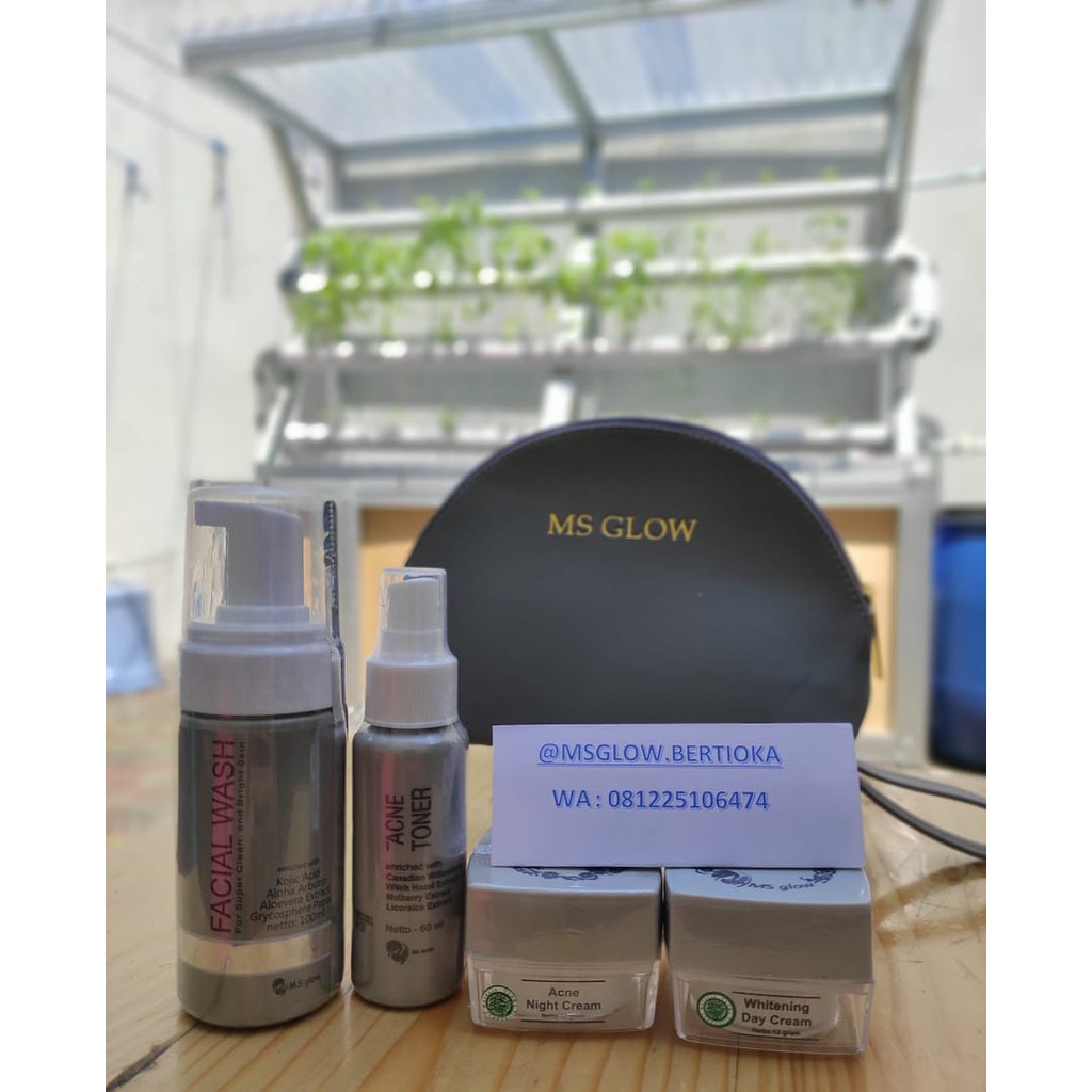 [BISA COD] MS GLOW ACNE SERIES