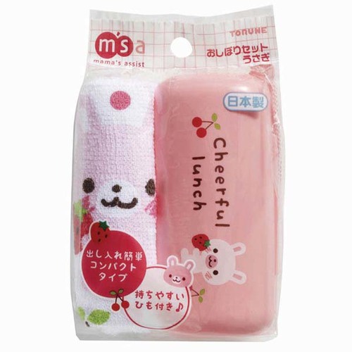 Towel & Case Set "Rabbit" (P-2947)