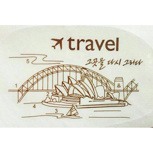 Wall Sticker Travel