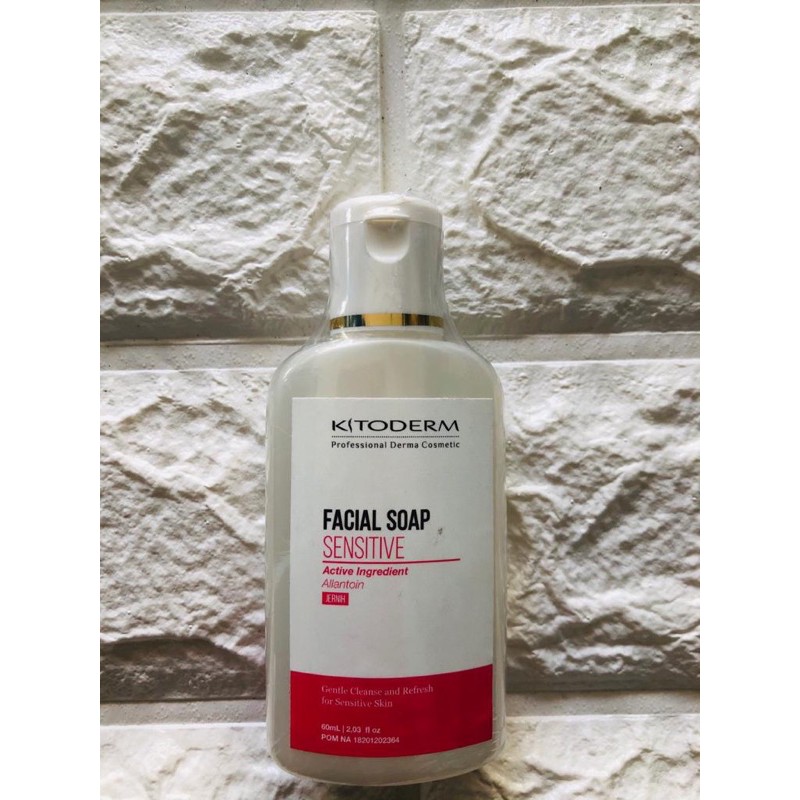 kitoderm facial soap sensitive 60ml