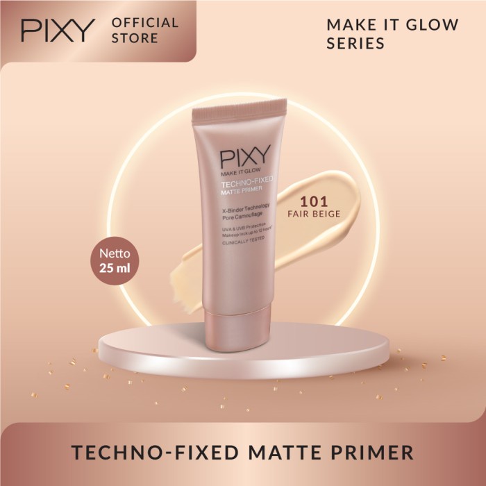 Pixy Make It Glow Techno-Fixed Matte Primer 25 ml