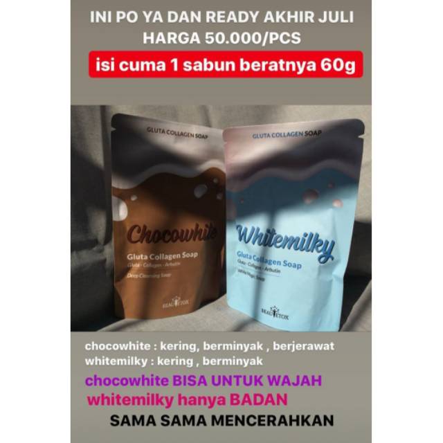Gluta collagen soap