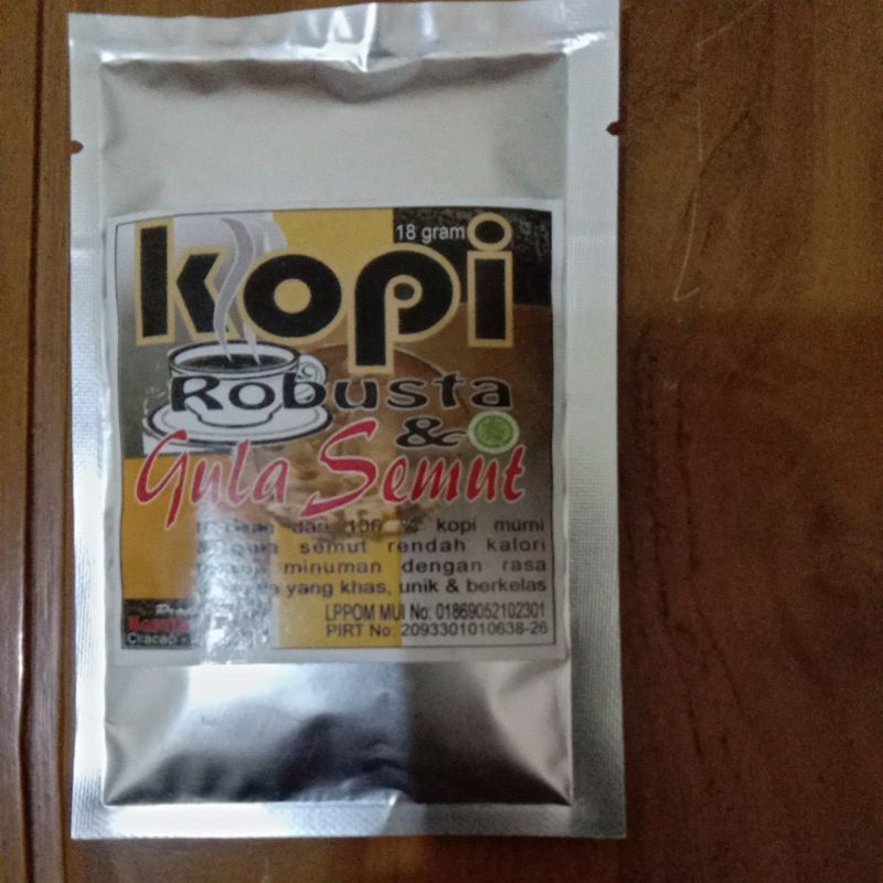 Kopi Robusta dan Gula Semut (Saset)
