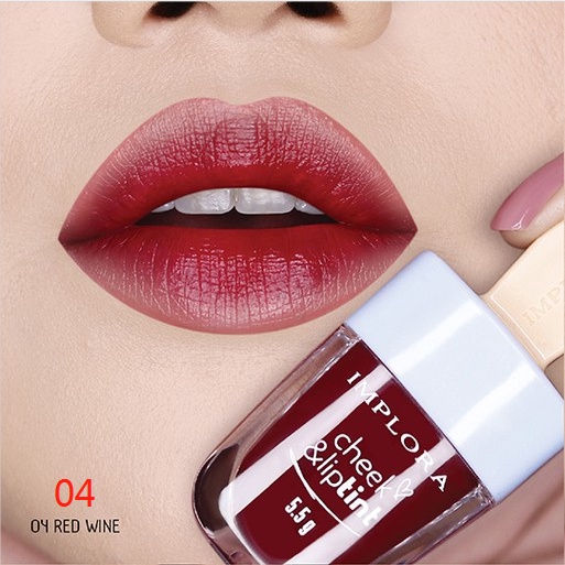 Implora Check & Liptint 04-Red Win Original