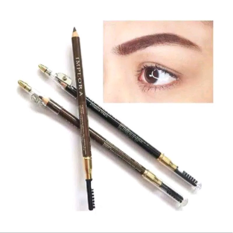 PENSIL ALIS IMPLORA COKLAT (ECER)
