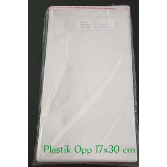 Plastik Opp 17x30