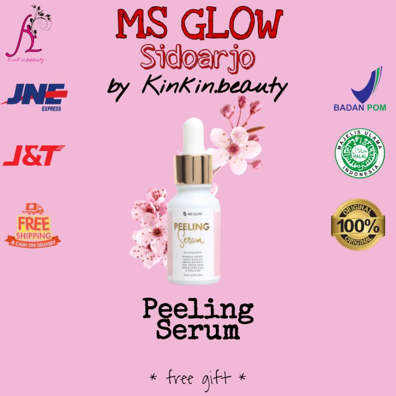 MS Glow Peeling Serum #SIDOARJO