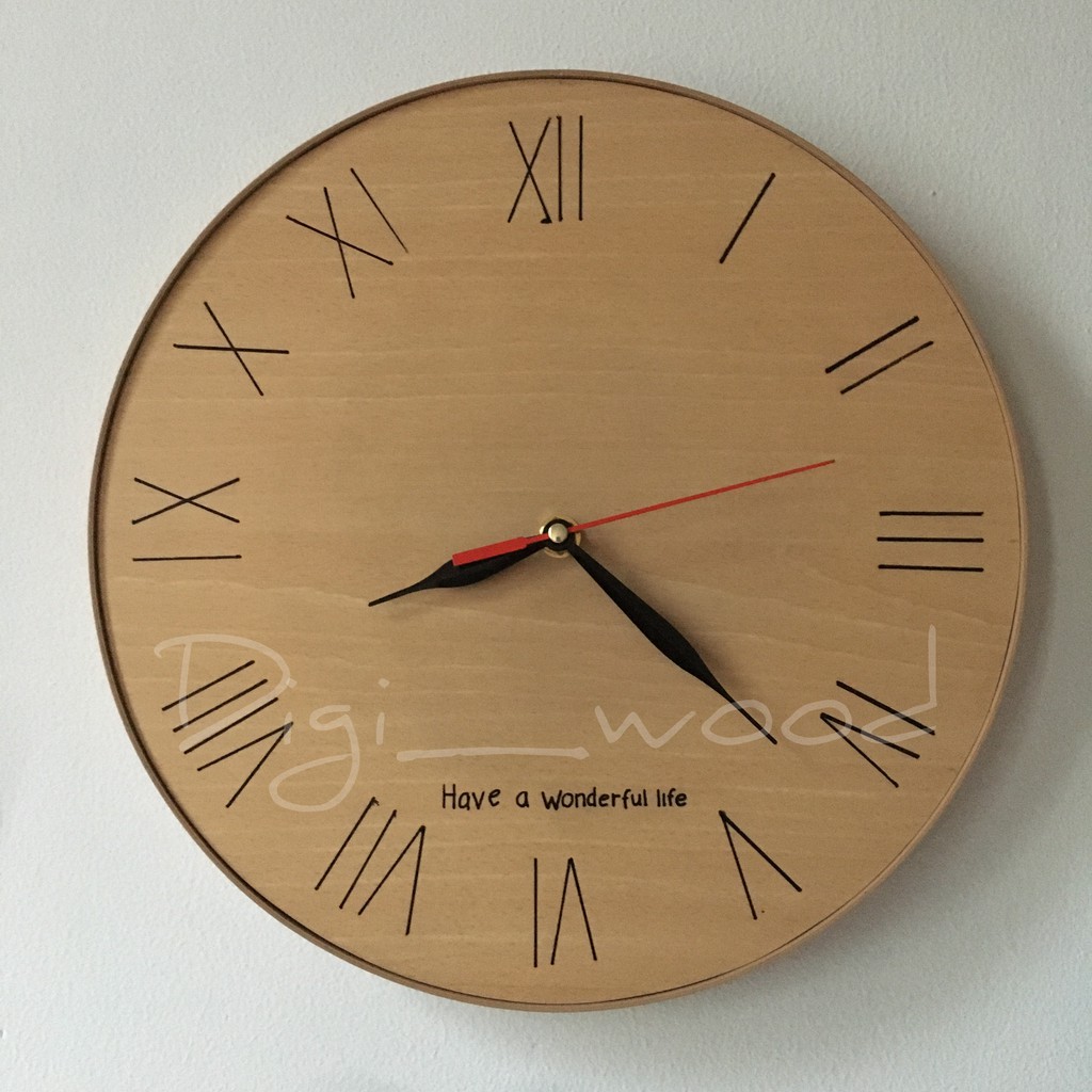Jam Dinding Kayu