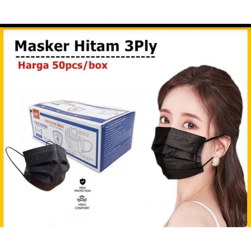 Ready STOCKMASKER IMPORT CANTOL HITAM<br/><br/>