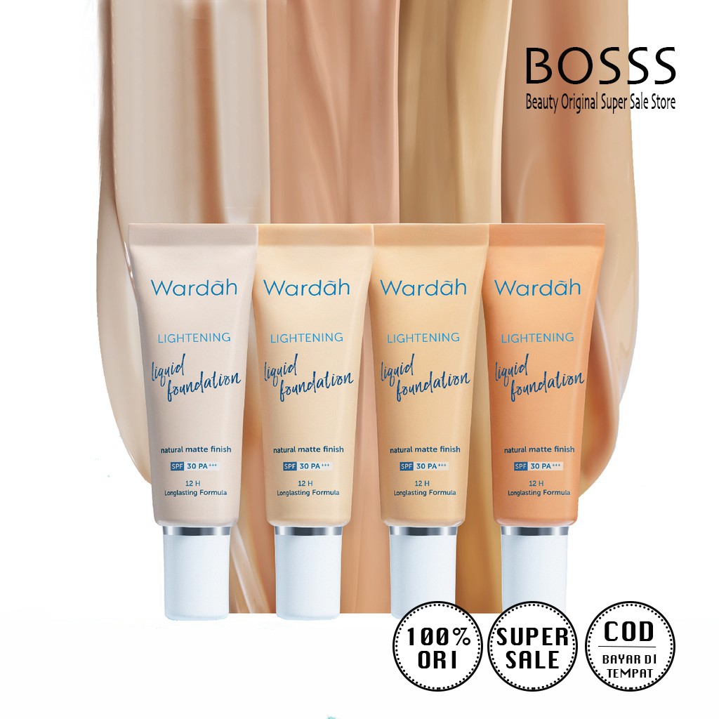 Wardah Lightening Liquid Foundation