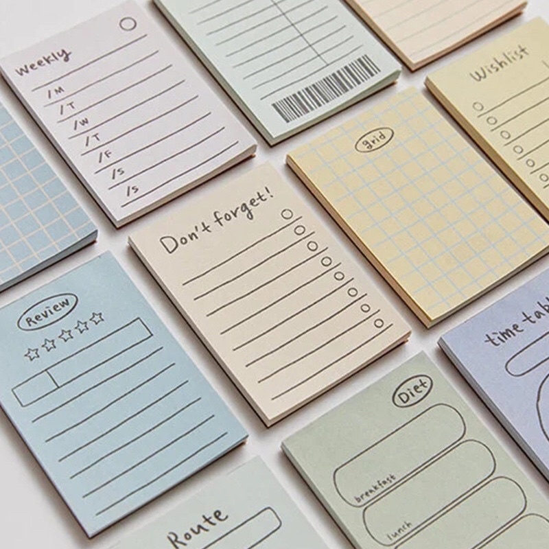 STICKY NOTES VINTAGE JOURNALING PLANNER