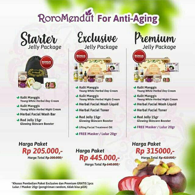 Roromendut for anti-aging (glowing
