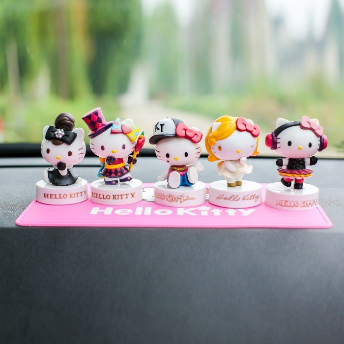 Action Figure hello kitty isi 5 murah hellokitty