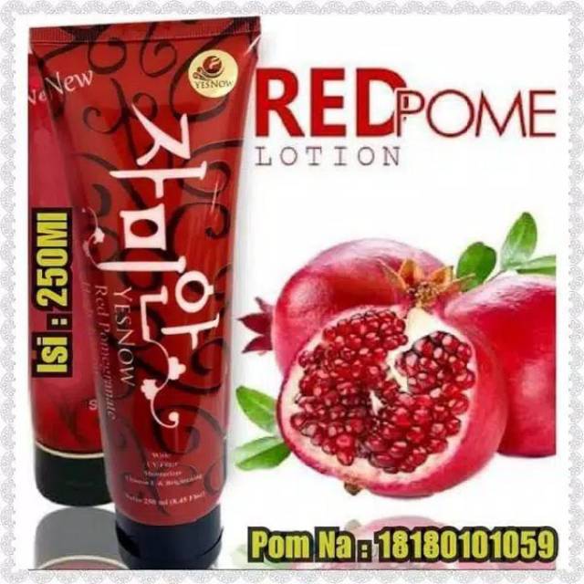 red pome lotion