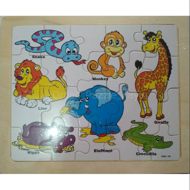 Puzzle Kayu - Jigsaw Mini