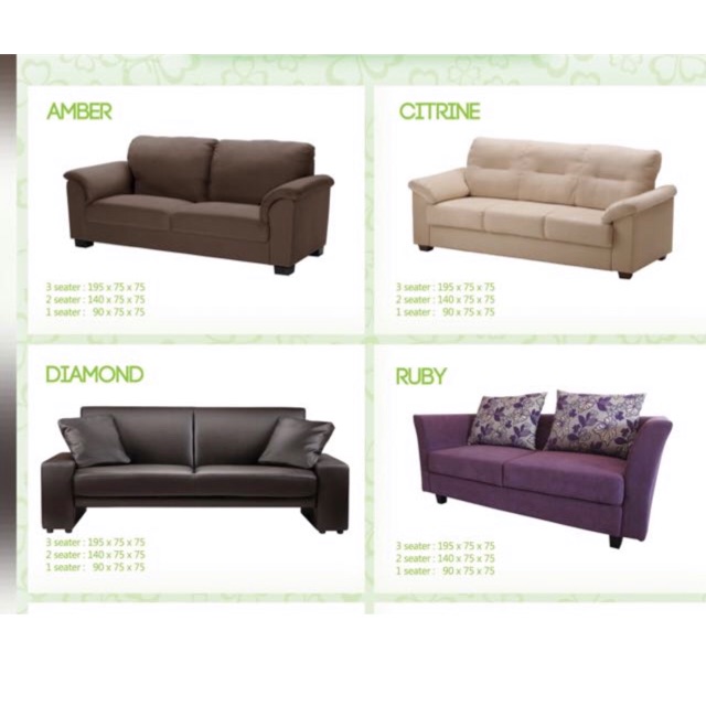 sofa dua dudukan custom