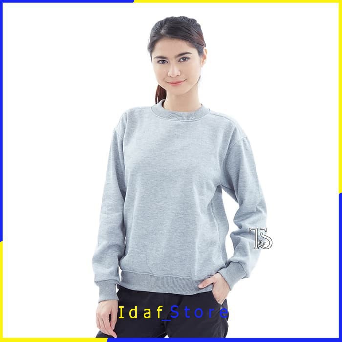Basic Sweater Polos - Sweater Oblong Wanita