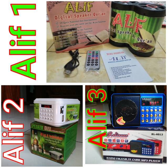 Alif Speaker Qur'an
