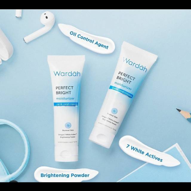 Wardah perfect bright moisturizer normal skin