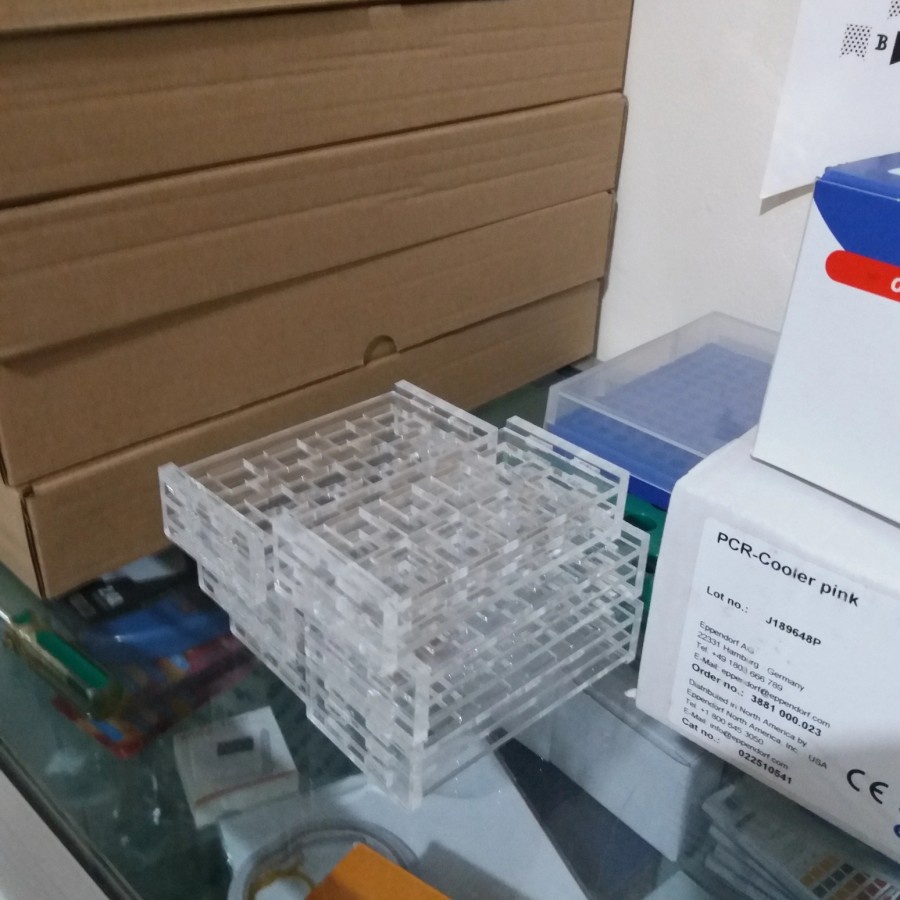 Cuvette Rack 2 x 4 hole