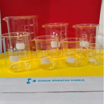 Beaker Glass Kaca 100 ML Duran