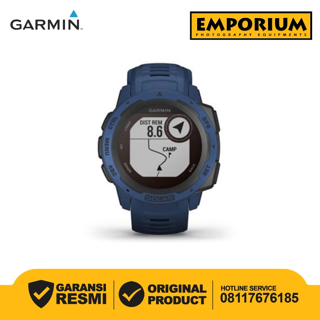 Garmin Instinct Solar Tidal Blue