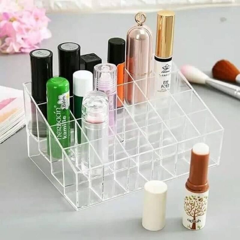 tempat lipstick acrylic