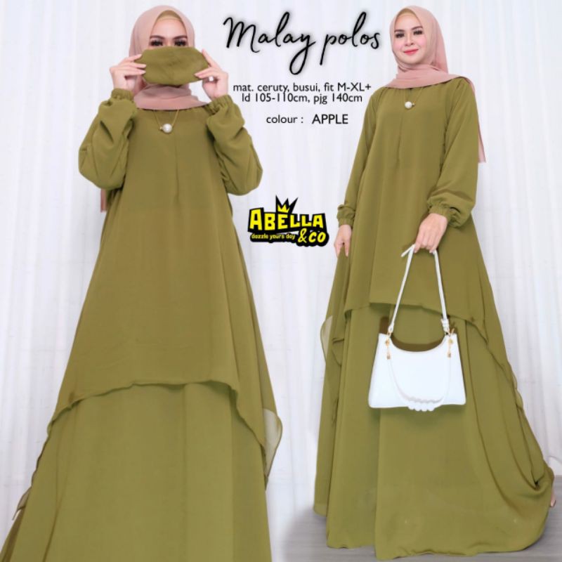 malay polos free masker