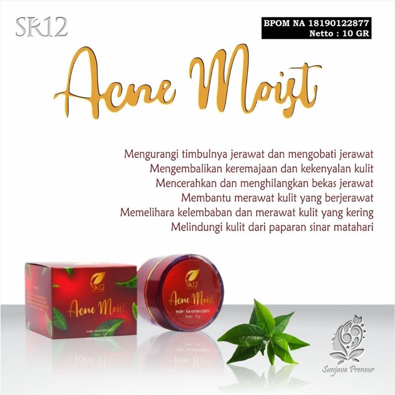 ACNE MOIST SR12/Moisturizer/Jerawat