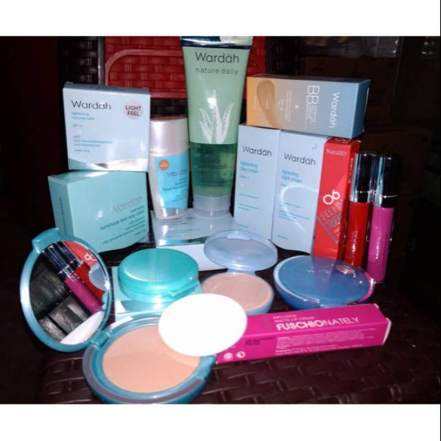 Paket bedak wardah original