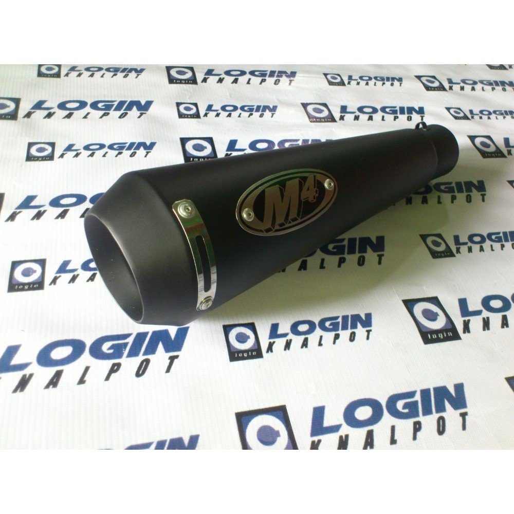 KNALPOT RACING M4 BLACK