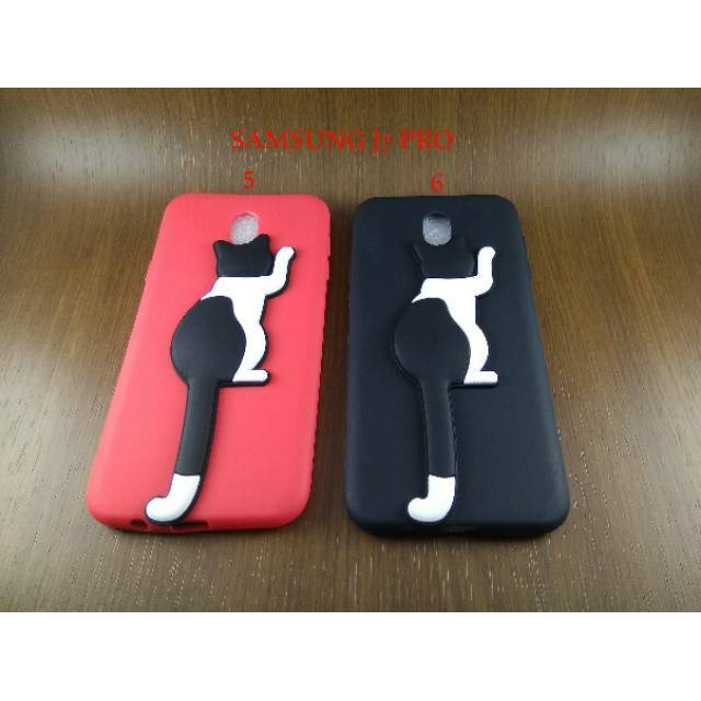 CASE SAMSUNG J7 PRO SILICONE SOFTSHELL BACK CASING LUCKY CA