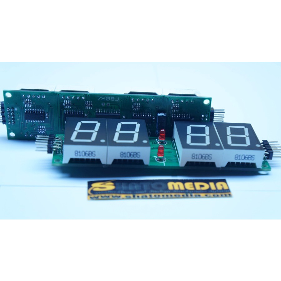 7-Segment Module KIT 0,8 Inch 4 digit - J08