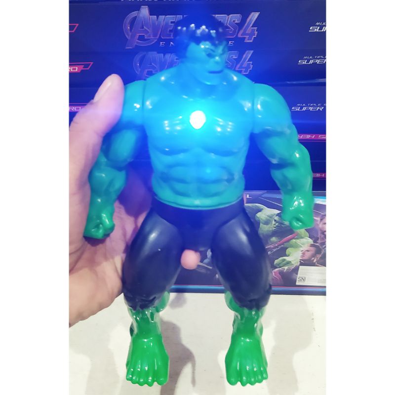 Mainan Robot Hulk Lampu