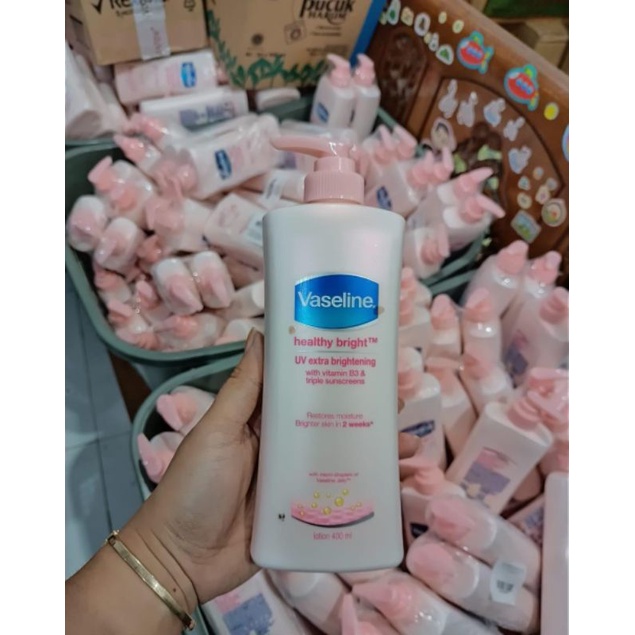 Body LOTION VASELINE PUMP 400ML