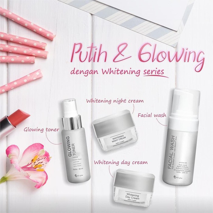 MS GLOW SET FREE POUCH