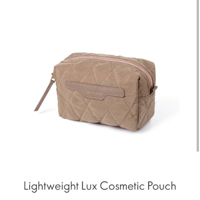 Lightweight Lux Cosmetic Pouch