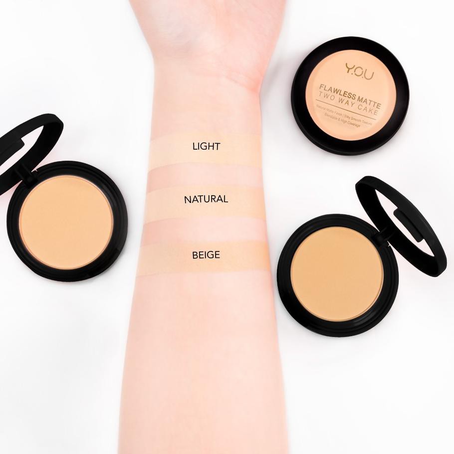 ➶ ORIGINAL!!! YOU Basic Collection Flawless Matte Two Way Cake ♫