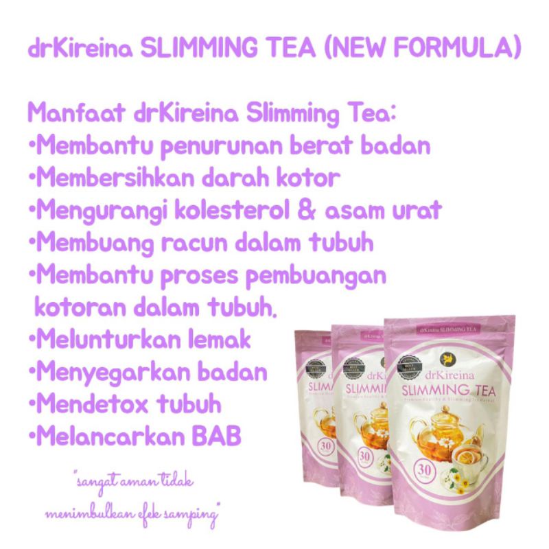Slimming Tea pelangsing drKireina