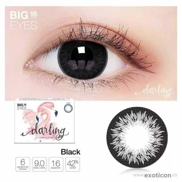 Softlens Darling . Softlens Big Black