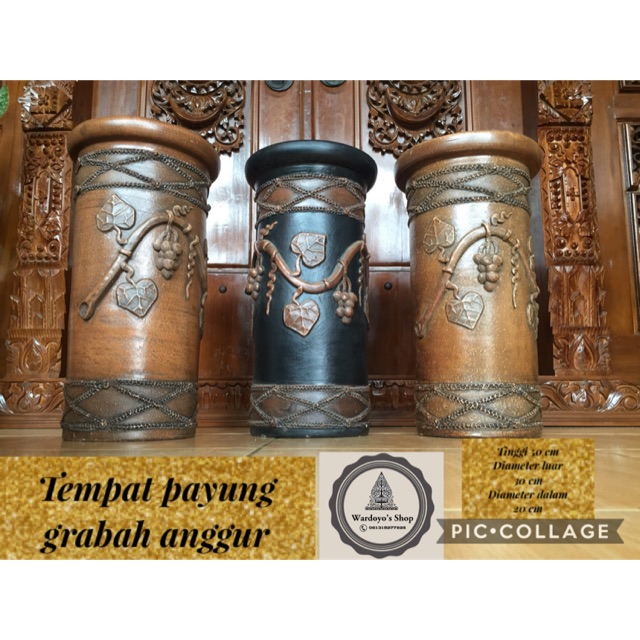 Grabah tempat payung