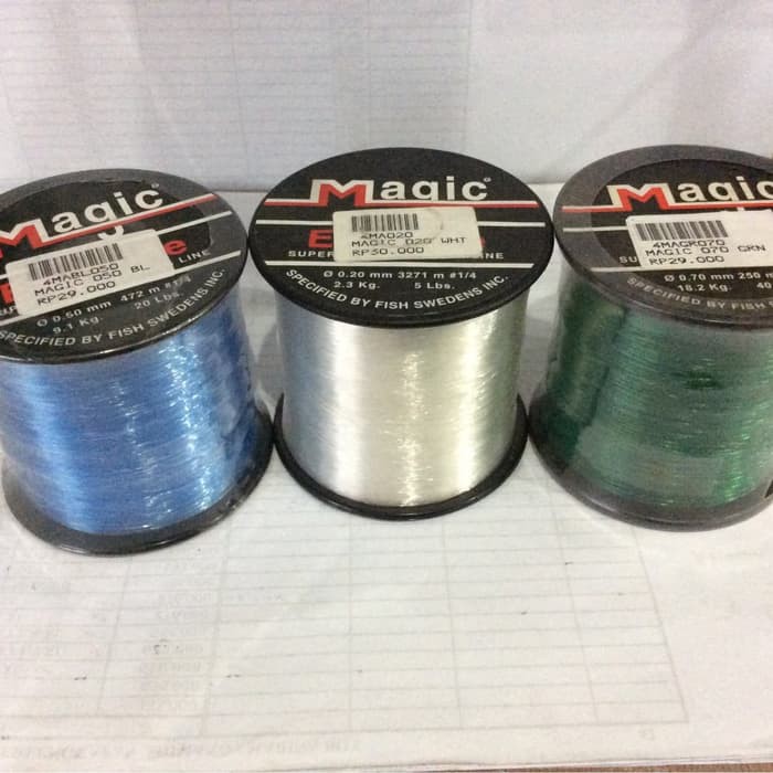 Senar Pancing Magic 0.15mm~0.70mm