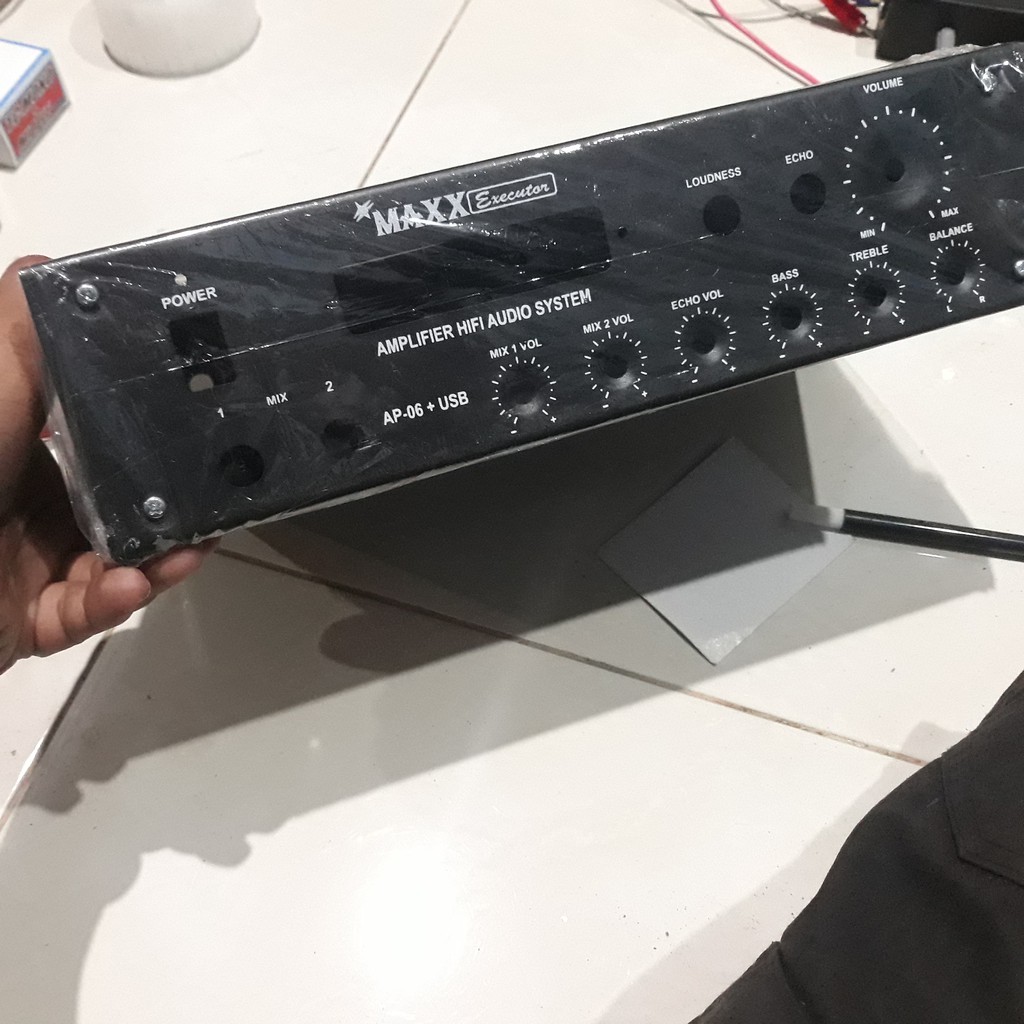Box power ampli tipe 06+ usb