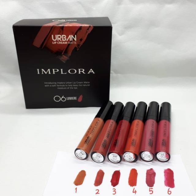 Lipstik implora No,1,2,3,4,5,6,7,8,9
