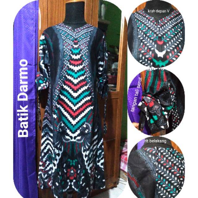 TUNIC CENDRAWASIH SERUT DARMO BATIK