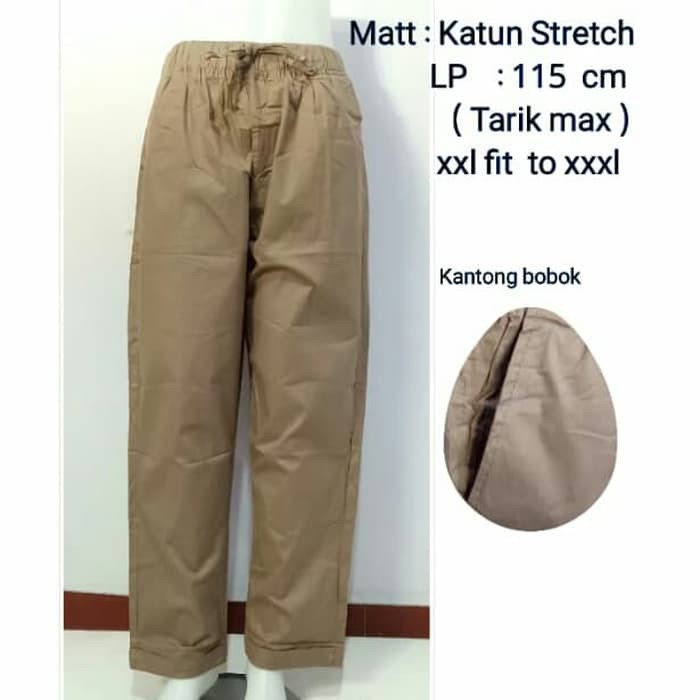 Celana jumbo Street - Brown