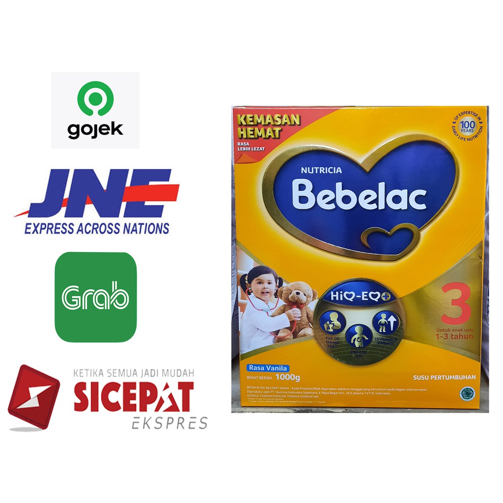BEBELAC 3 VANILA / MADU 1000GR