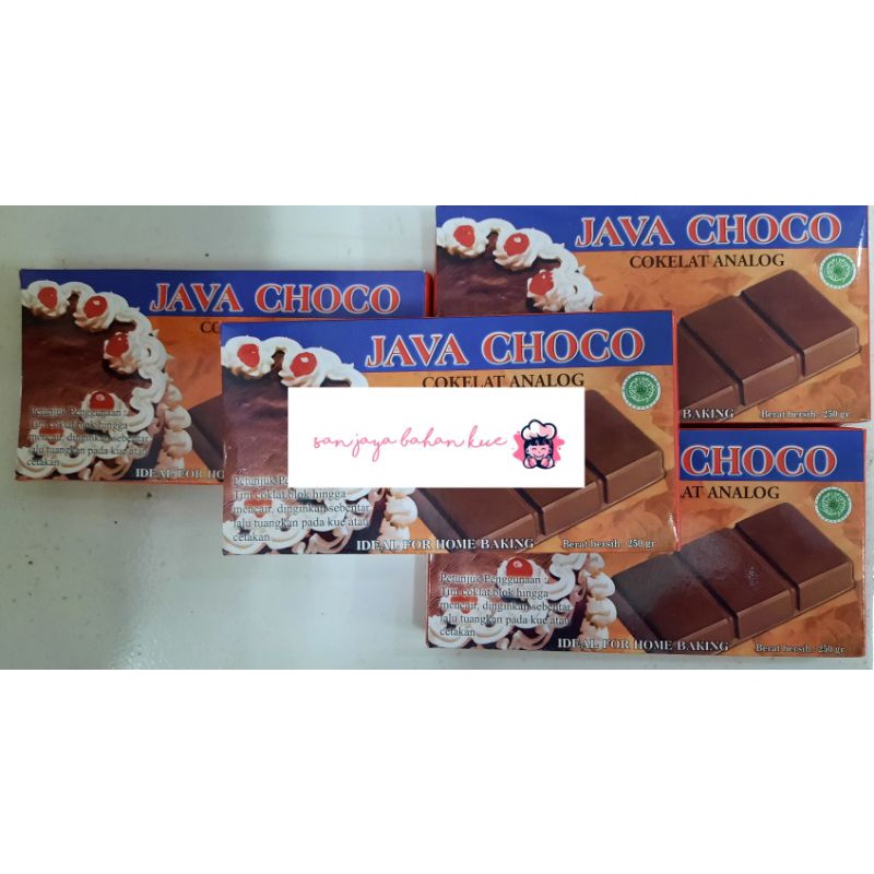 JAVA CHOCO COKLAT BATANG 250GR